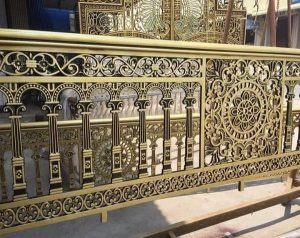 Mẫu lan can nhôm đúc kiến trúc tân cổ điển