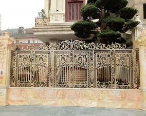 Mẫu hàng rào nhôm đúc