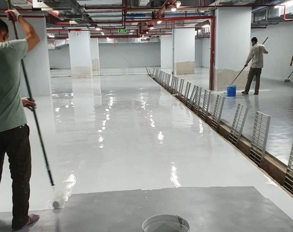 Những Lưu Ý Khi Thi Công Sơn Sàn Epoxy